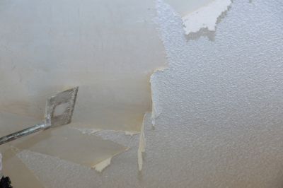 Stipple Ceiling Repair